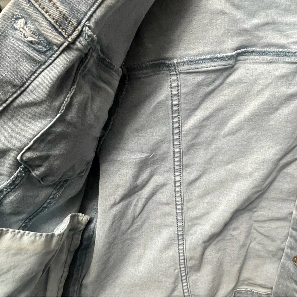 Seven7 Women's Light Blue Denim Jacket XL - Picture 4 of 7